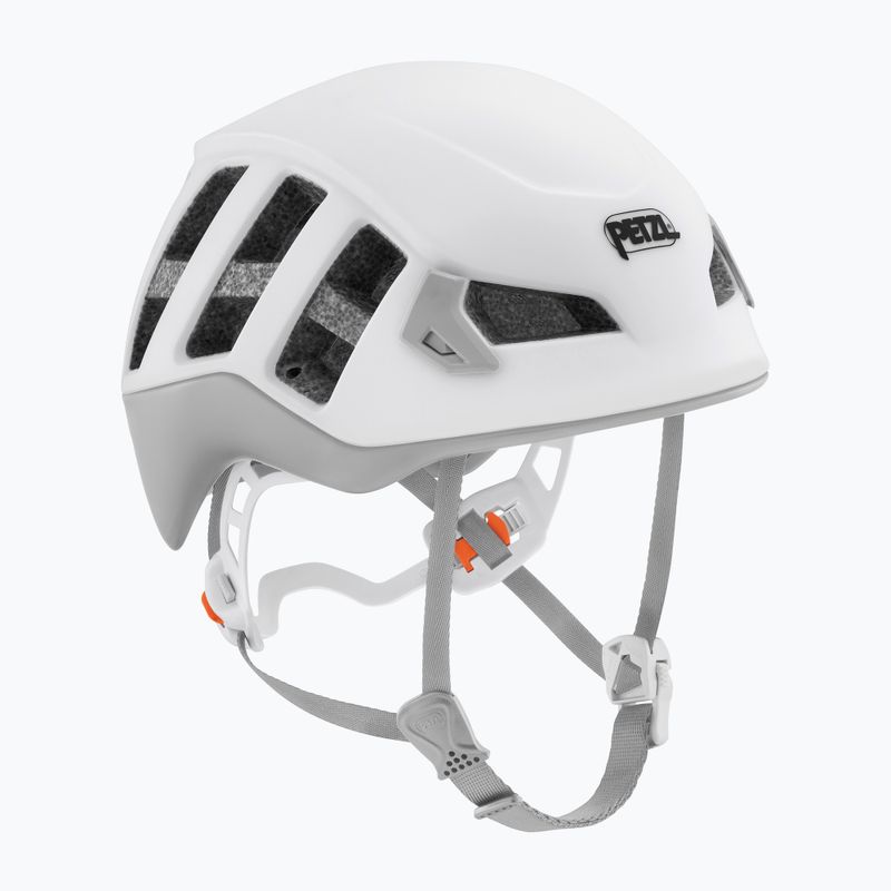 Каска за катерене Petzl Meteora бяло-сива A071DA00