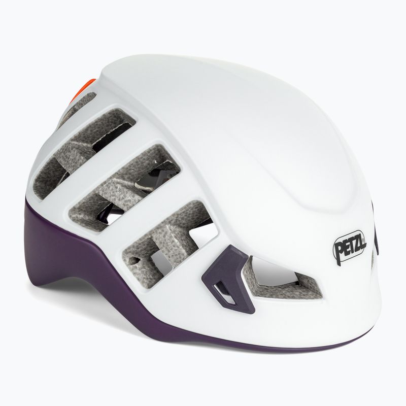 Каска за катерене Petzl Meteora бяло-виолетова A071DA01