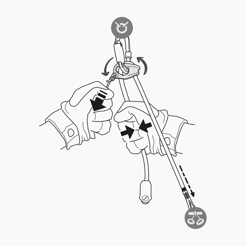 Осигурителен ремък Petzl Dual Canyon Guide orange 5