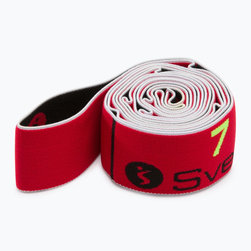 Упражнение еластичен Sveltus Elastiband червен 0142 2