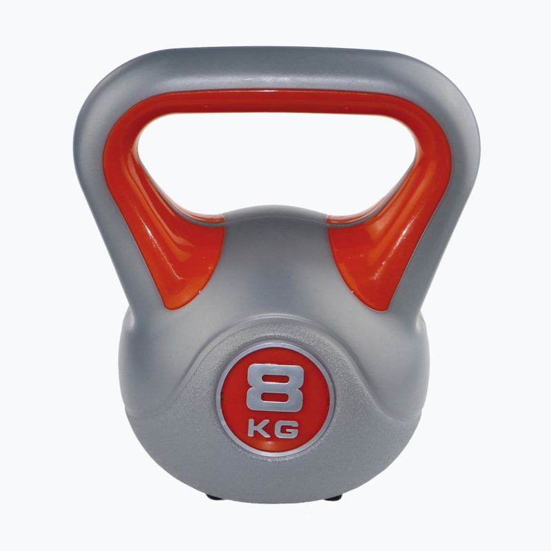 Кетълбел Sveltus Fit 8 kg grey/red