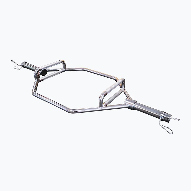 Лост за щанги trap bar Sveltus Olympic Trap Bar + 2 Stop Disques chrome