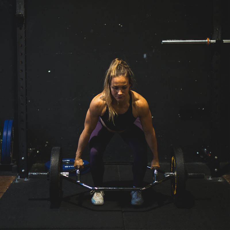 Лост за щанги trap bar Sveltus Olympic Trap Bar + 2 Stop Disques chrome 4