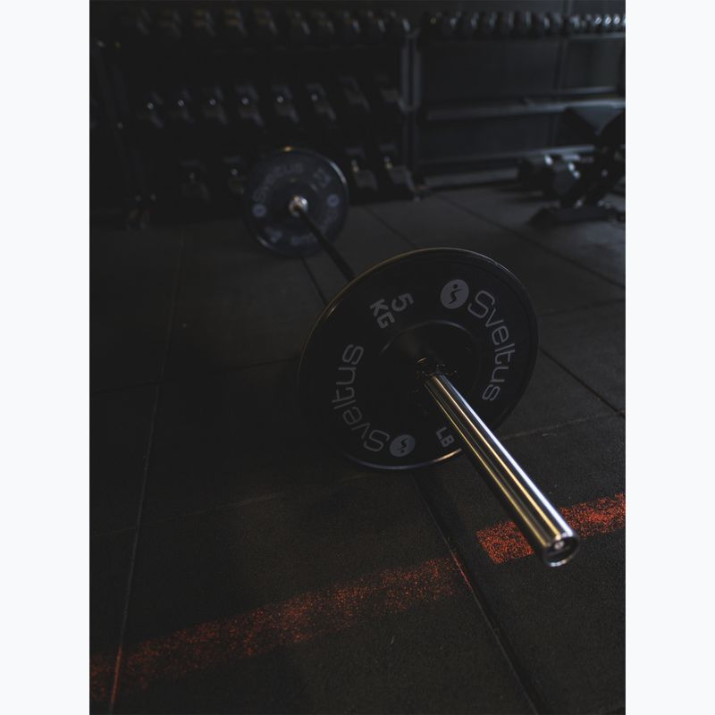 Олимпийски бъмпер тежести Sveltus Training 5 kg black 2
