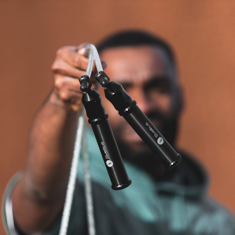 Въже за скачане Sveltus Heavy Jump Rope grey 3