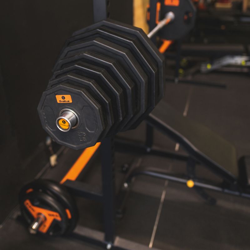 Олимпийски дискове тип Bumper Sveltus Starting Olympic 1,25 kg black 2
