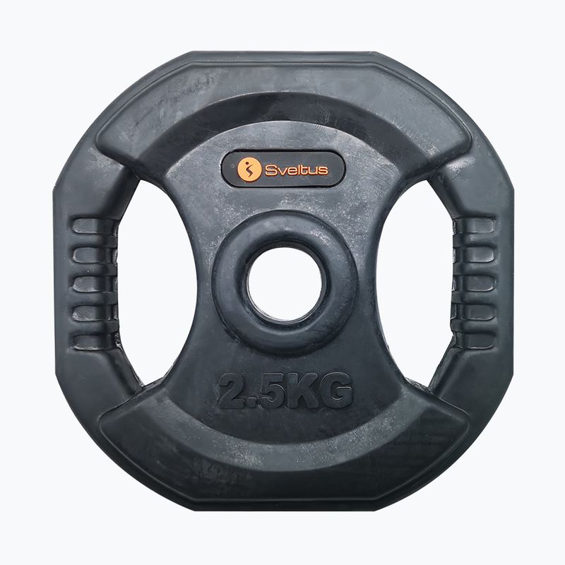 Олимпийски дискове тип Bumper Sveltus Starting Olympic 2.5 kg black