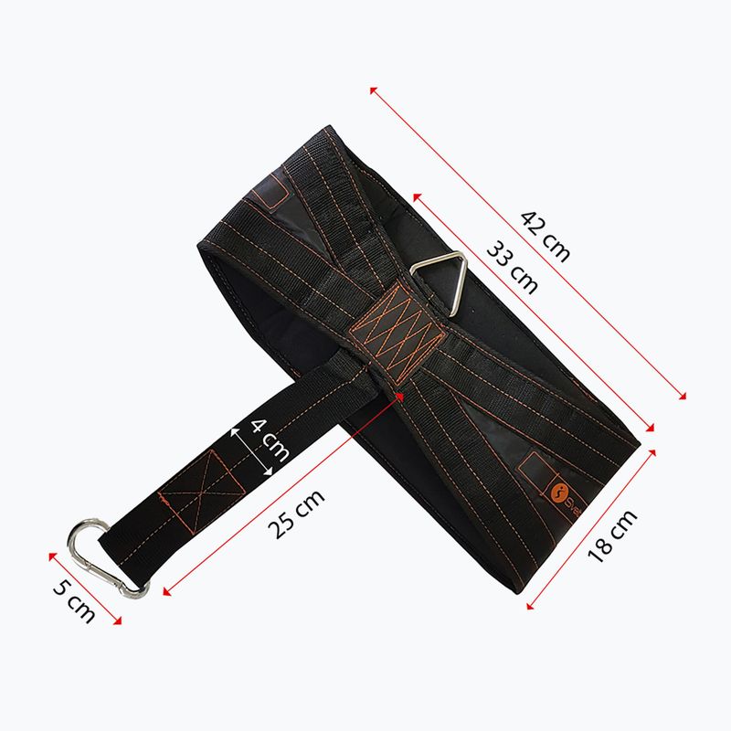 Sveltus AB Sling x2 черни ръкави за тренировка на коремните мускули 6