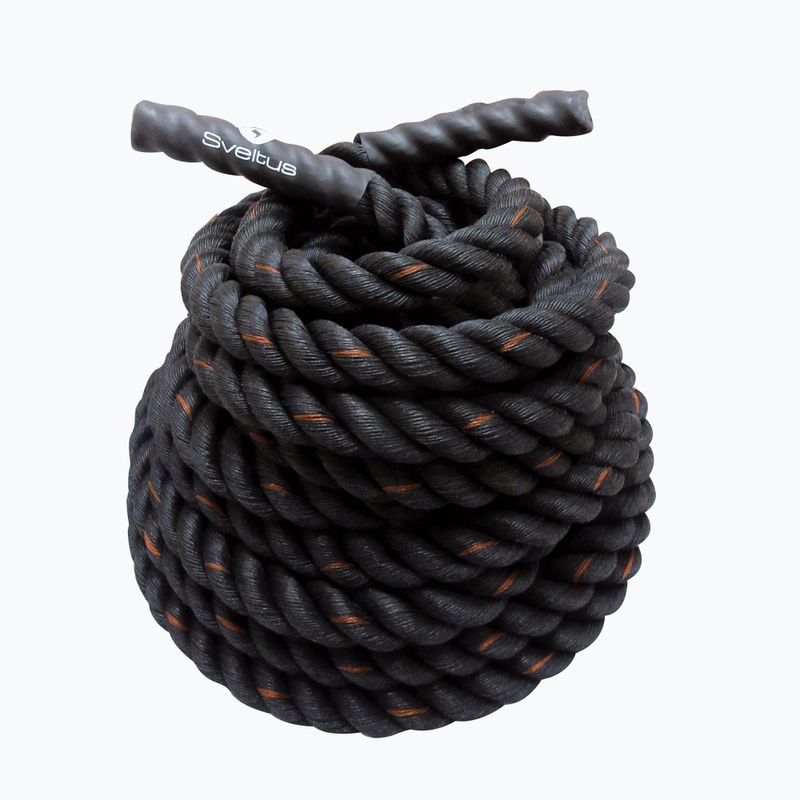 Тренировъчно въже Sveltus Battle 1,5 m black