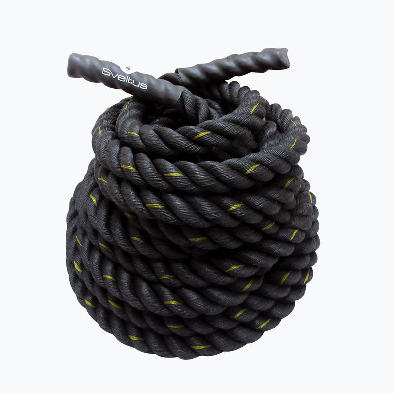 Въже за тренировка Sveltus Battle 1 m black