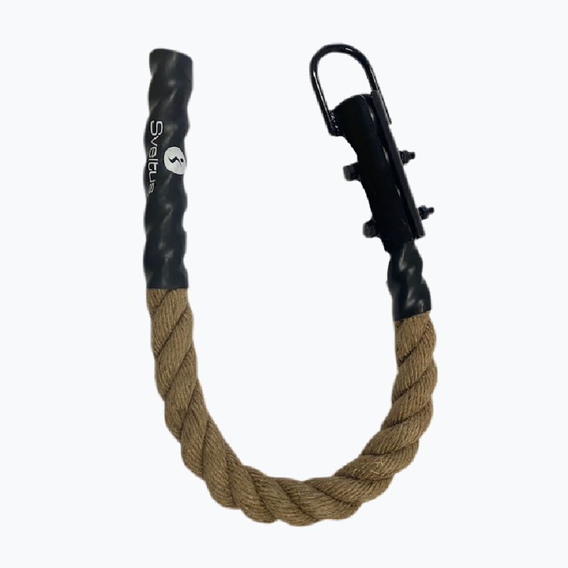 Въже за тренировка Sveltus Short Suspension Rope brown