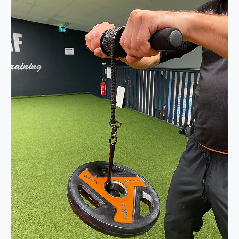 Уред за упражнения на китки и предмишница Sveltus Wrist Roller black 4