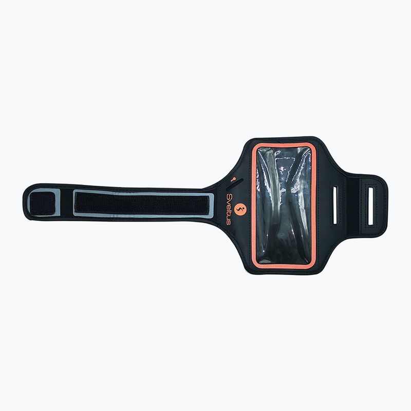 Лента за телефон Sveltus Smartphone Armband Big Model orange/ black 2