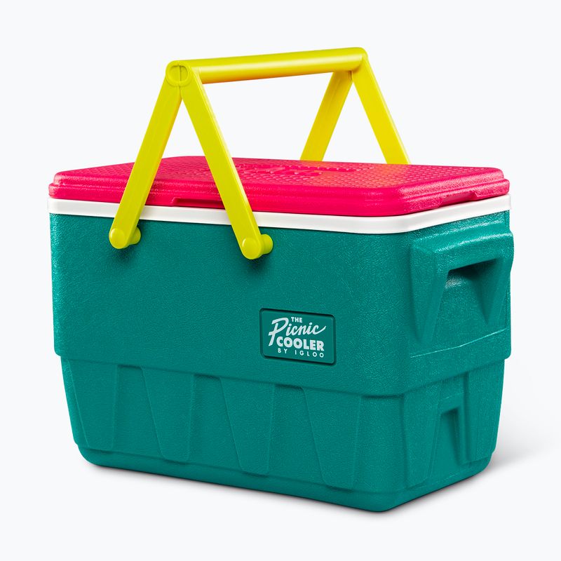 Туристически хладилник/Хладилна чанта Igloo Retro Picnic 25 Qt 23 l dark jade 2