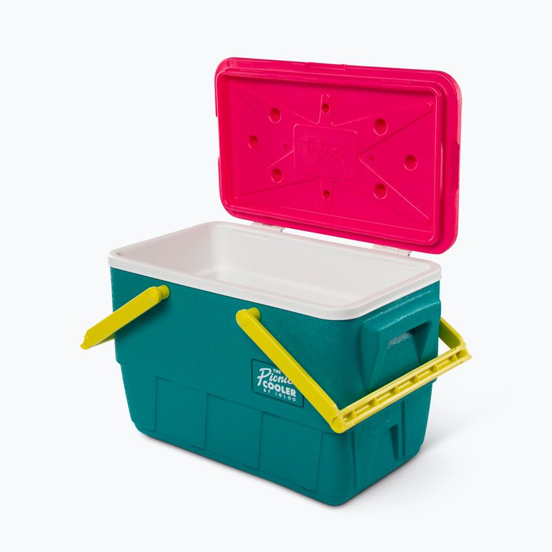 Туристически хладилник/Хладилна чанта Igloo Retro Picnic 25 Qt 23 l dark jade 8