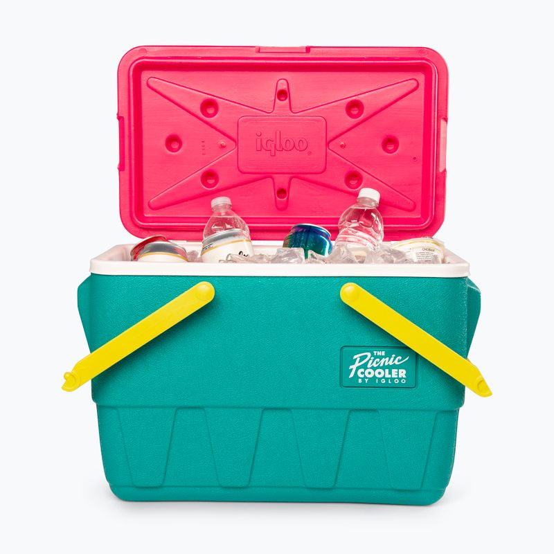 Туристически хладилник/Хладилна чанта Igloo Retro Picnic 25 Qt 23 l dark jade 9