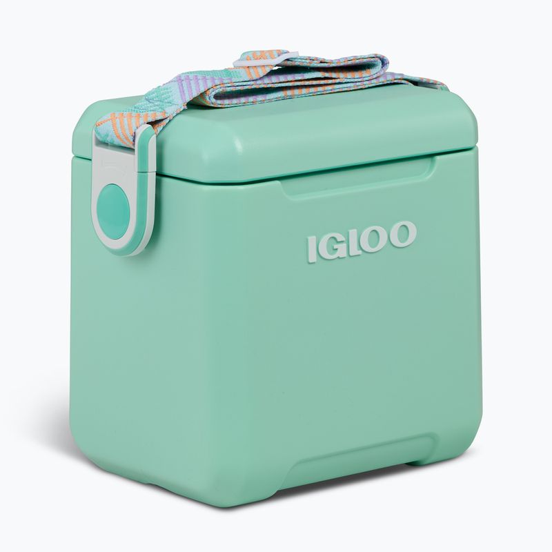 Хладилник за пътуване Igloo Tag-A-Long Too 10 л seafoam zig zag 4