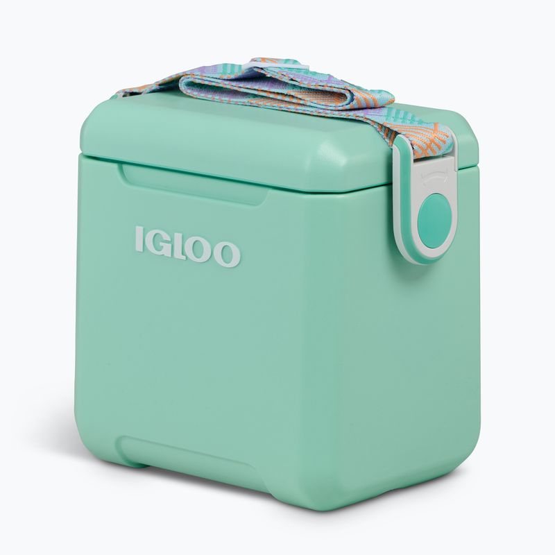 Хладилник за пътуване Igloo Tag-A-Long Too 10 л seafoam zig zag 5