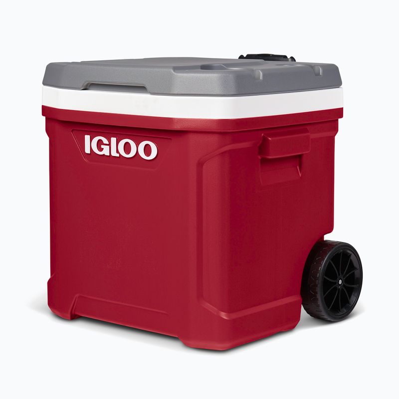 Туристически хладилник Igloo Latitude 60 Roller 56 l industrial red/ meteorite 3