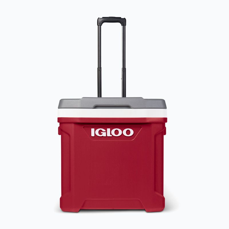 Туристически хладилник Igloo Latitude 60 Roller 56 l industrial red/ meteorite 9