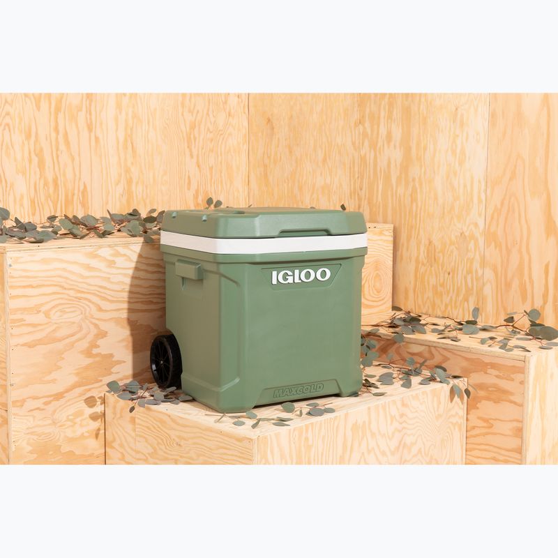 Туристически хладилник  Igloo Ecocool Latitude 60 Qt Roller 56 l vintage green 9