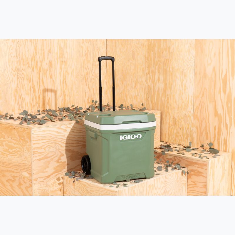 Туристически хладилник  Igloo Ecocool Latitude 60 Qt Roller 56 l vintage green 10