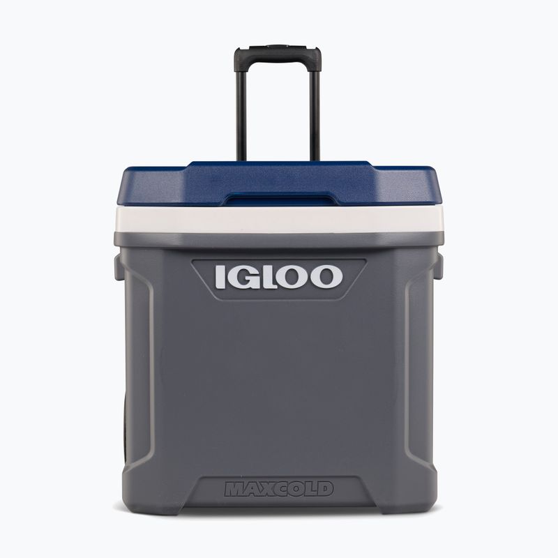 Туристически хладилник Igloo Maxcold Latitude 62 Qt Roller 59 l carbonite/ aegean sea
