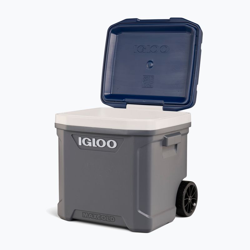Туристически хладилник Igloo Maxcold Latitude 62 Qt Roller 59 l carbonite/ aegean sea 13