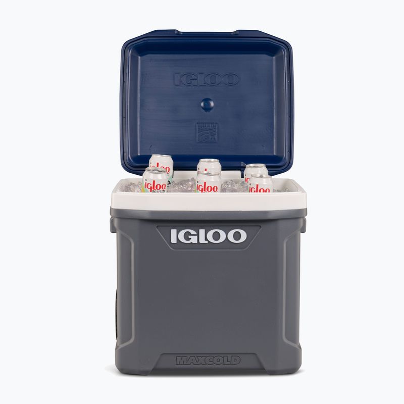 Туристически хладилник Igloo Maxcold Latitude 62 Qt Roller 59 l carbonite/ aegean sea 15