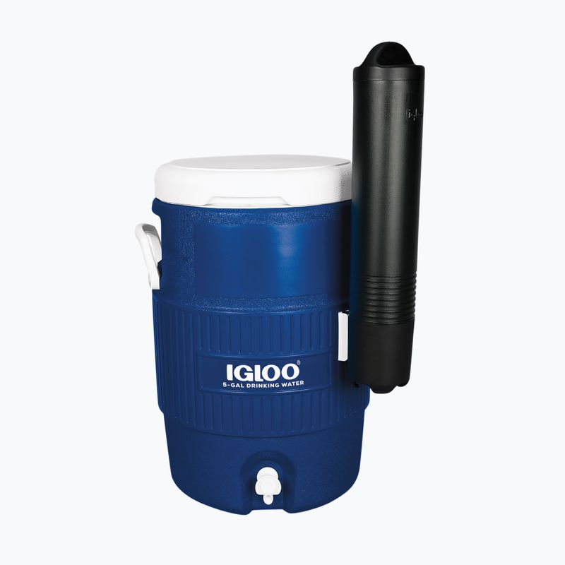 Терморезервоар  Igloo 5 Gallon Seat Top With Cup Dispenser 18,9 l majestic blue