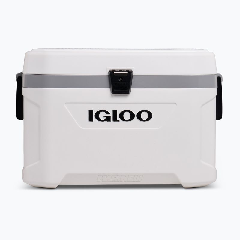 Хладилник за пътуване Igloo Latitude Marine Ultra 54 51 л бял/лунен пейзаж сив