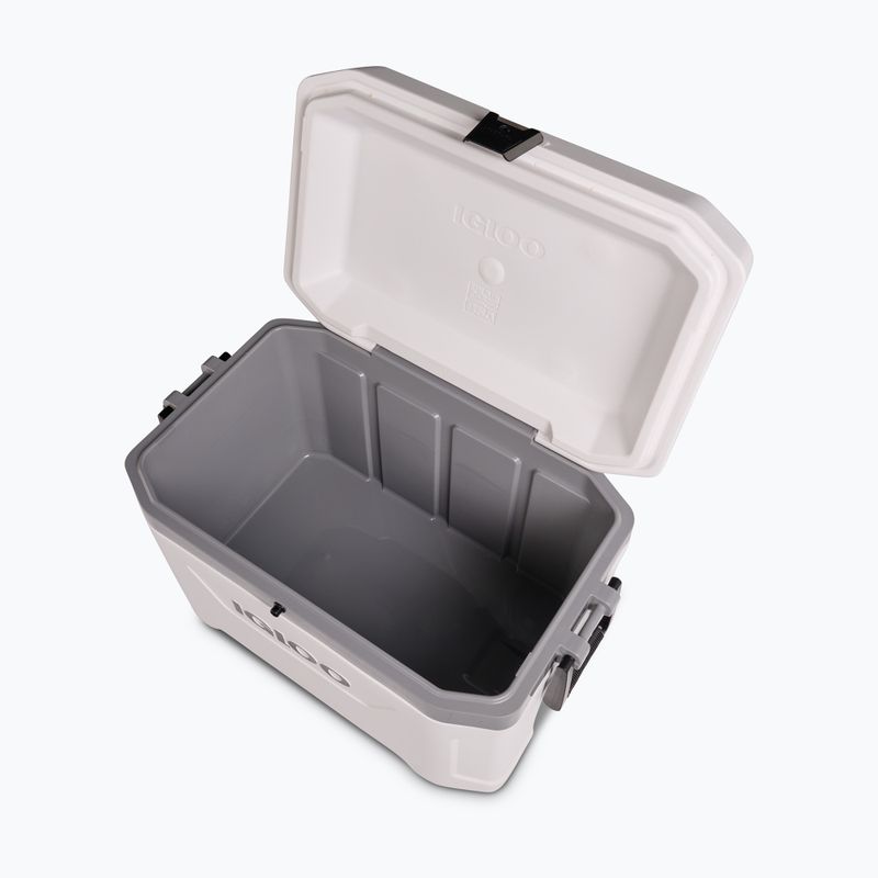 Хладилник за пътуване Igloo Latitude Marine Ultra 54 51 л бял/лунен пейзаж сив 5