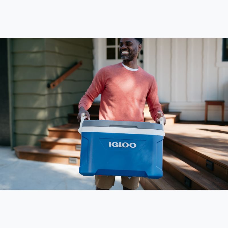 Туристически хладилник Igloo Latitude 52 indigo blu/white/meteorite 12