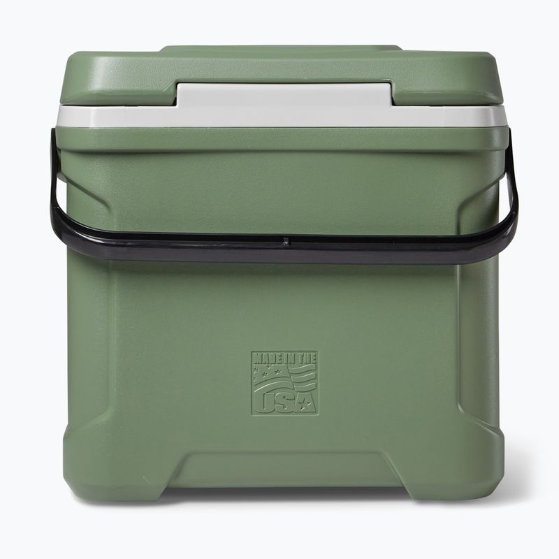 Туристически хладилник Igloo Ecocool Latitude 30 eco grey/vintage green/black 2