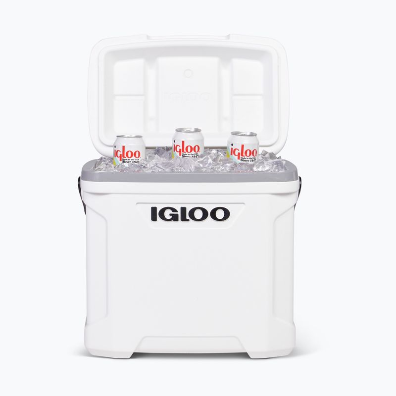 Igloo Latitude Marine Ultra 30 28 л бял/лунен пейзаж сив туристически хладилник 10