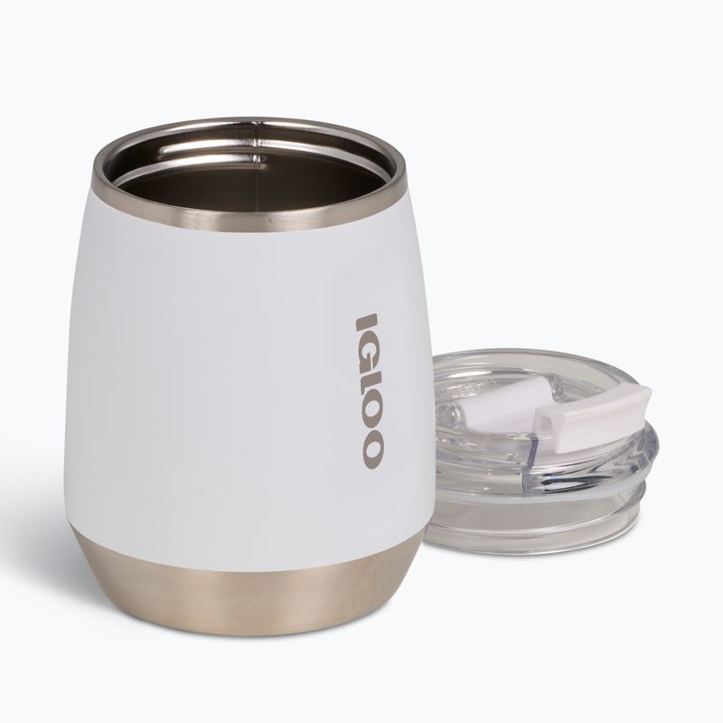 Igloo Wine Tumbler 295 ml бяла термочаша 2