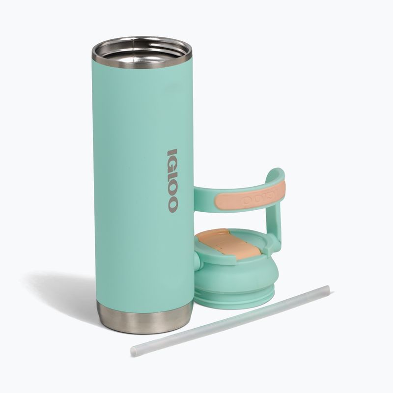 Термочаша Igloo Tumbler Flip 'n' Sip 600ml морска пяна 2