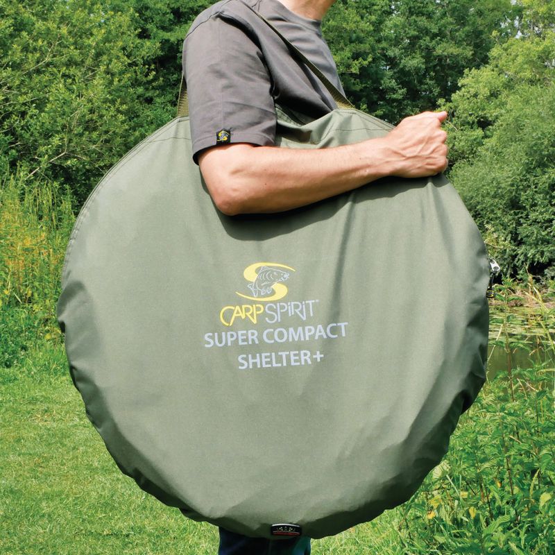 Carp Spirit Рибарска палатка Arma Skin Super Compact Shelter + зелен ACS540054 5