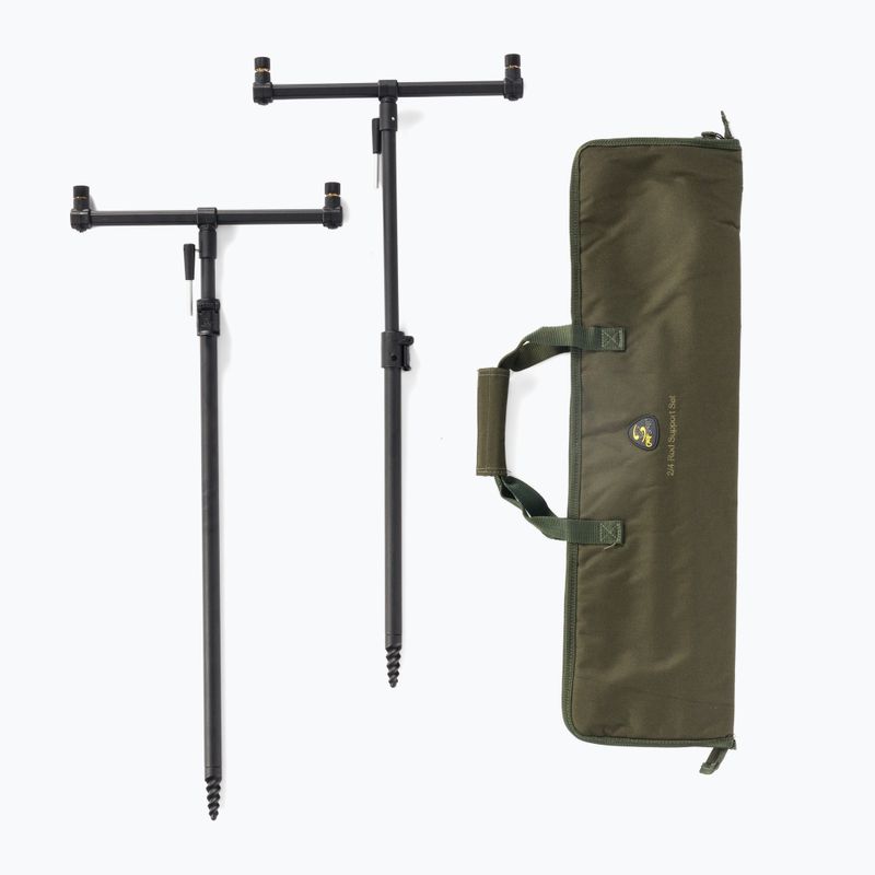 Комплект за поддържане на пръти Carp Spirit 2/4 Black ACS370004