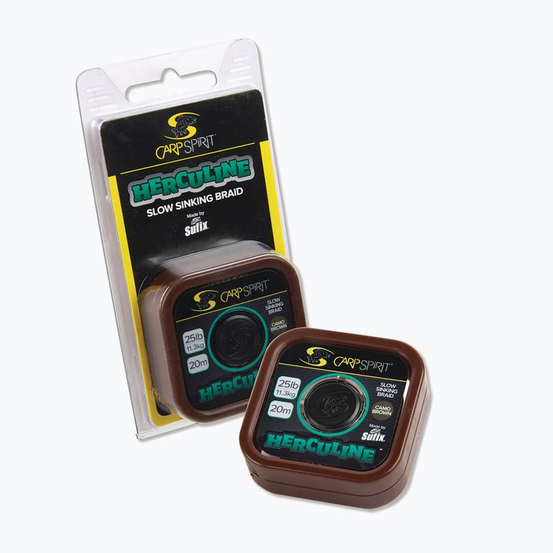 Плетена корда Carp Spirit Herculine Camo 20M зелена ACS640066