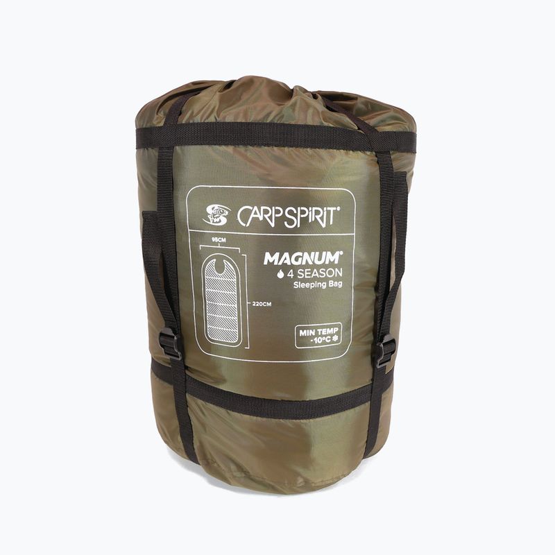 Carp Spirit Magnum Спален чувал 4 сезона зелен ACS520043 4