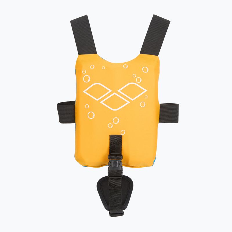 Детска спасителна жилетка Arena Water Tribe Swim Pad punk/yellow 2