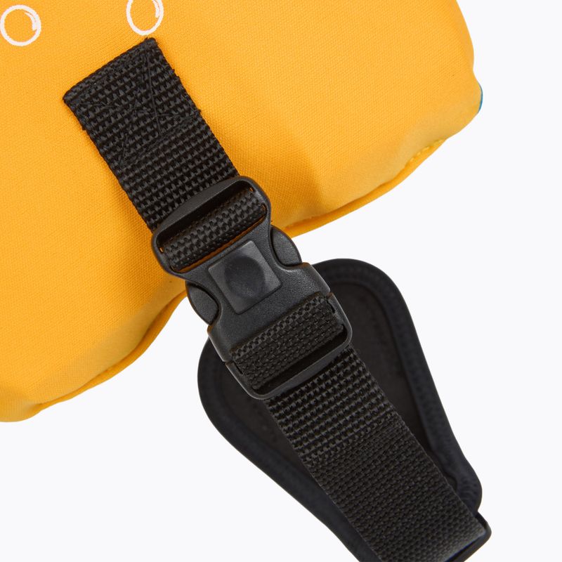 Детска спасителна жилетка Arena Water Tribe Swim Pad punk/yellow 4