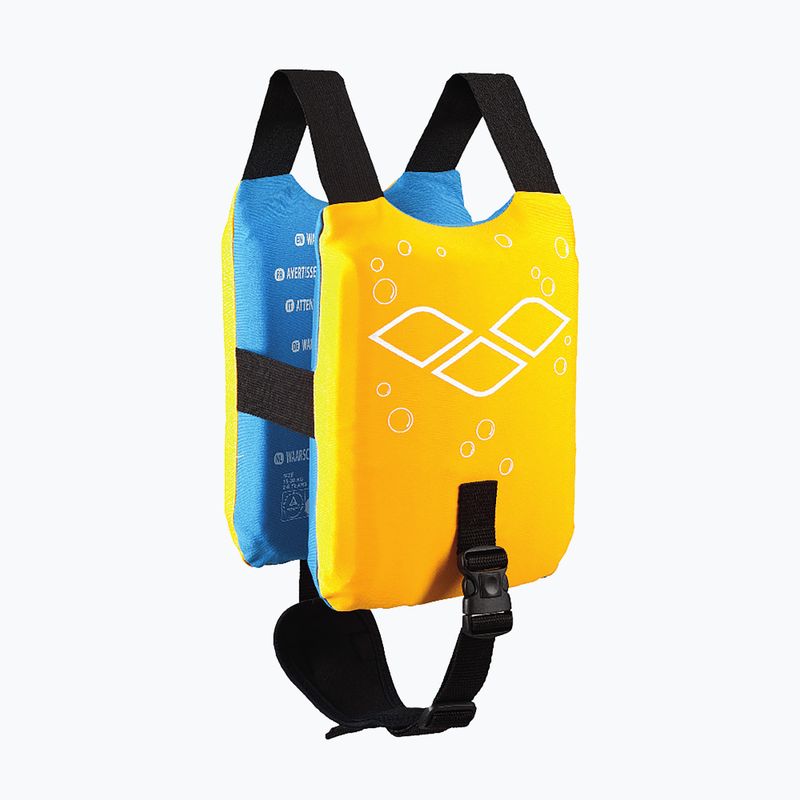 Детска спасителна жилетка Arena Water Tribe Swim Pad punk/yellow 2
