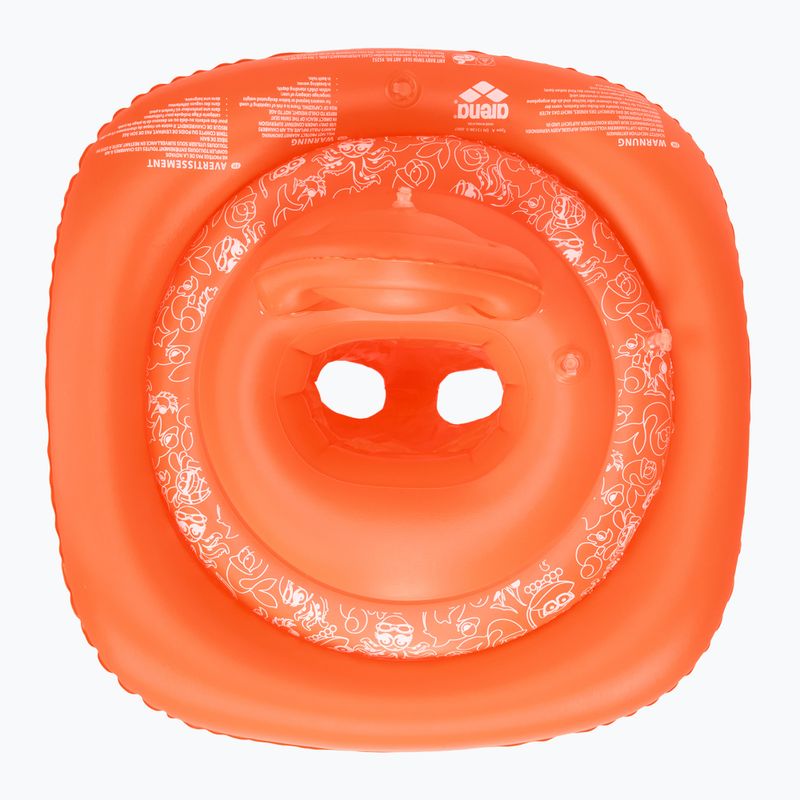 Детска седалка за плуване arena Water Tribe Baby Swim Seat nectarine/white 2