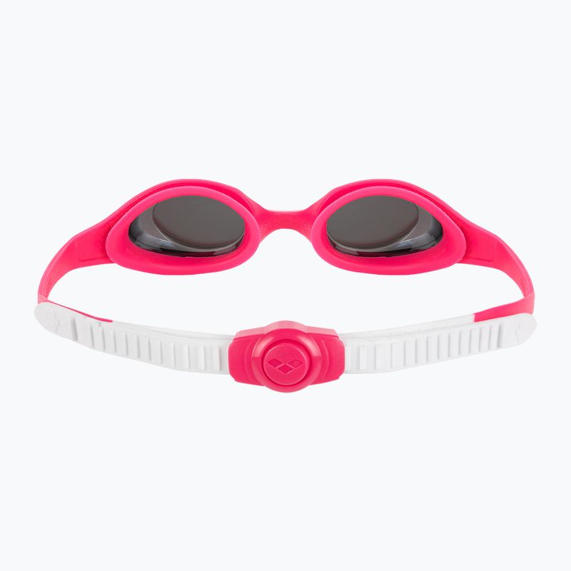 Детски очила за плуване arena Spider JR Mirror white/pink/fuchsia 5