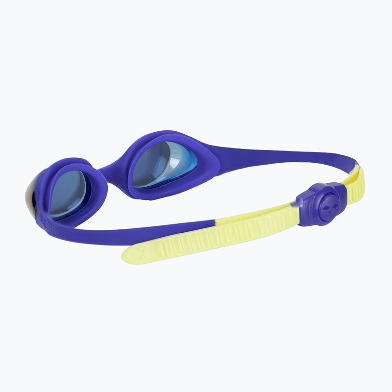 Детски очила за плуване arena Spider JR Mirror blue/blue/yellow 4