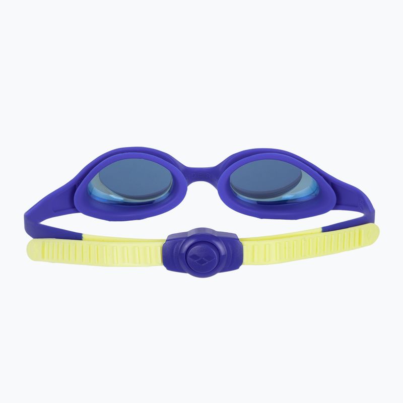 Детски очила за плуване arena Spider JR Mirror blue/blue/yellow 5