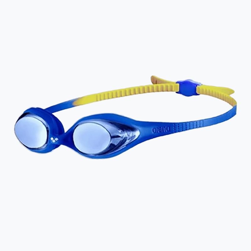 Детски очила за плуване arena Spider JR Mirror blue/blue/yellow 6