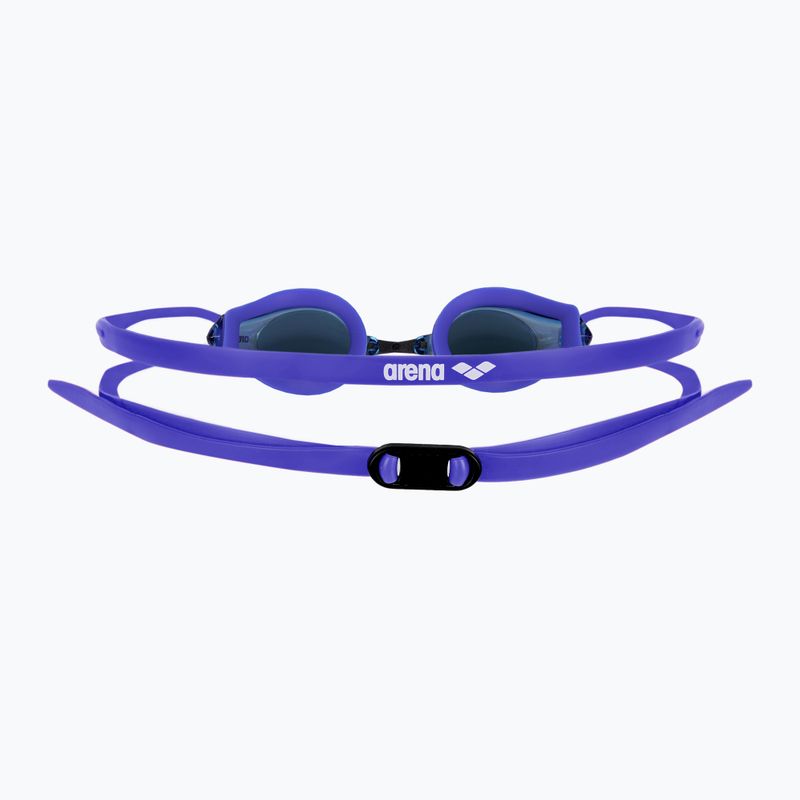 Детски очила за плуване arena Tracks JR Mirror blueeyellowcopper/blue/blue 5